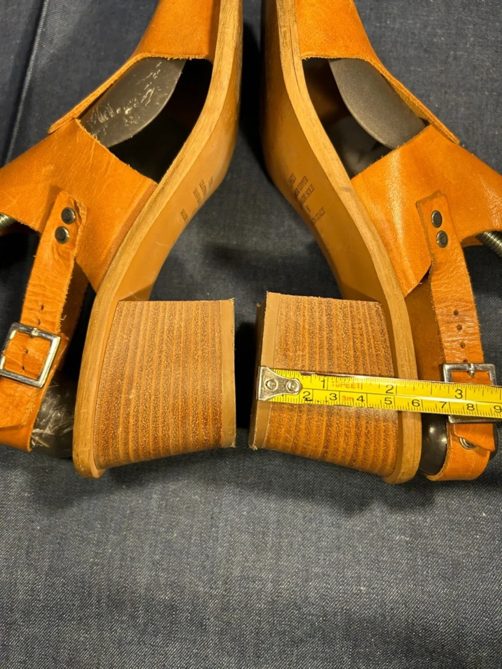 Barbara Barbieri leather heel sandals shoes